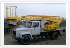 Автовышка телескоп 18м.