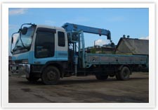 Автокран манипулятор Isuzu.