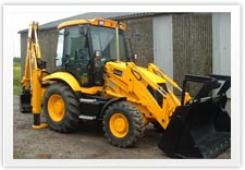 Экскаватор-погрузчик JCB 3CX.