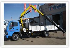 Автокран манипулятор Isuzu.